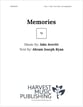 Memories Unison/Two-Part choral sheet music cover
